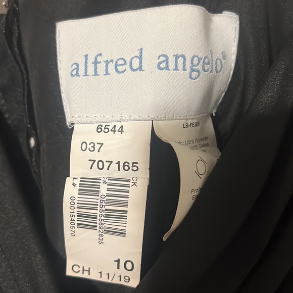 Alfred Angelo black long dress - Picture 3 of 8